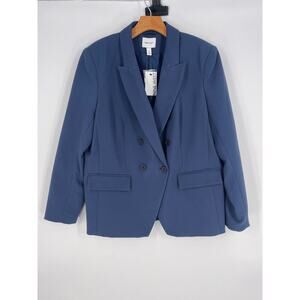 Nine West Blue NWT XL Blazer (B14#12)